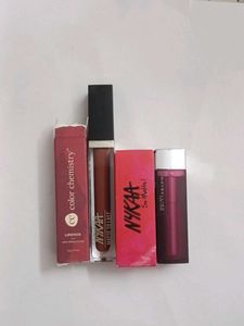 4 lipstick combo nykaa, Maybelline Etc