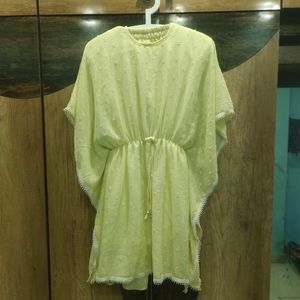 yellow stylish kaftan with sharara pant 🟡💛