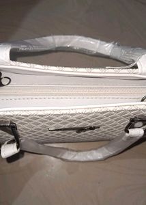 Stylish White Handbag