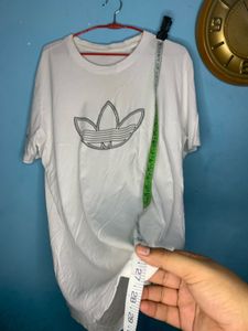Adidas Originals White T Shirts Premium