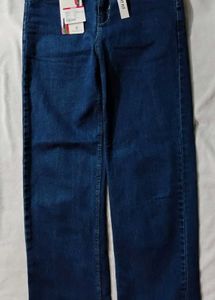 Straight Fit Denim Jeans