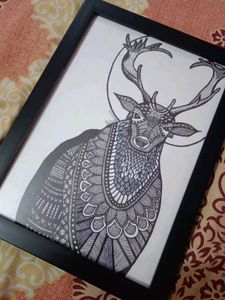 Handmade Framed Painting