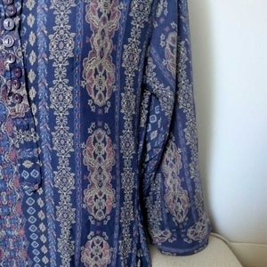 Bohemian Ritu Kumar Style Kurta Tunic(Without Tag)