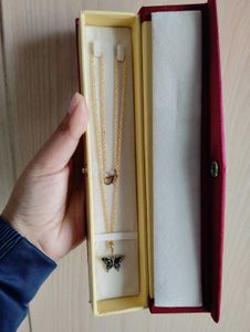 Butterfly Pendant Necklace