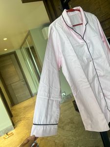 Nightsuit Shirt Dress