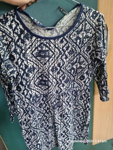 Lee Cooper Blue & White Dress