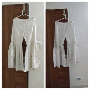 Embroidered Sharara Kurta Set with Dupatta