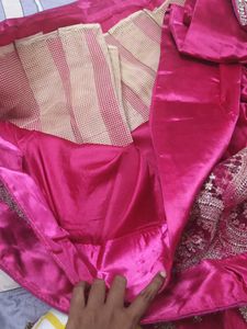 Elegant Pink Lehenga Choli Set 🆕