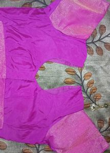 Pink Silk Blend Blouse