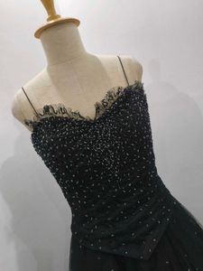 Elegant Black Evening Gown
