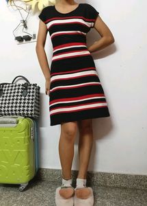 Black Stripe Dress