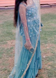 Sharara For Mehndi