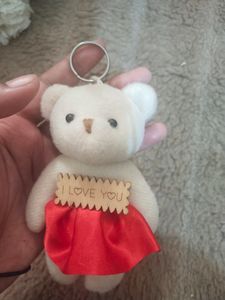 Cute Teddy Keychain