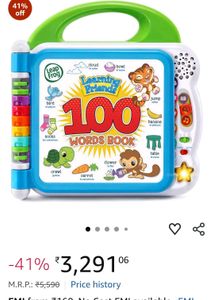 LeapFrog 100 Words Book learning toy