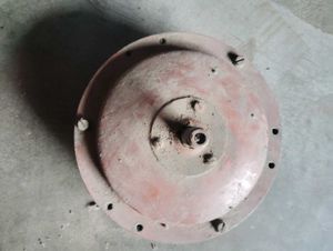 Rustic Red Clay Fan