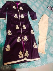 Purple 💜 Kurta Pant Set