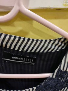 Striped Lace Top Bust 34/36