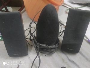 Two Speakers And Mouse