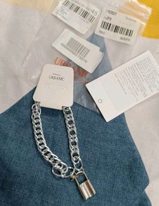 Urbanic Silver Lock Beaded Bracelet 💯