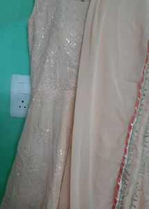 Frock And Sharara Party Wear Dress