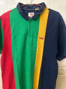 Striped Levi's Polo Shirt