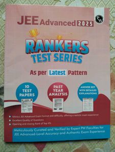 JEE Advanced 2025 Rankers Test Series