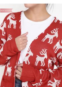 Reindeer Cardigan - Festive &amp; Cozy