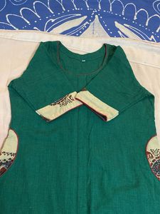 Round Neck Glass Slv Boutique Made Kurti/dress