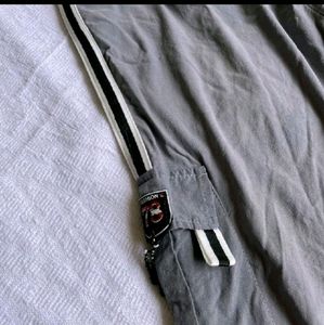 Grey Joggers Pants For Casual Use