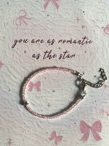 Pink Beaded Bracelet