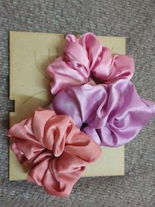 Combo Of 3 Scrunchies