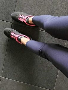 Cute Black &amp; Pink Slip-On Sneakers