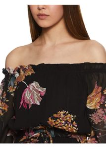 Rare A-line Casual Dress Black