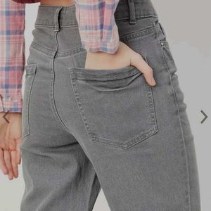 Grey Denim Jeans From Max