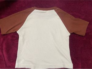 Brown &amp; Beige Graphic Tee