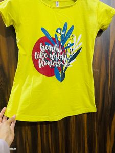 Yellow T-shirt