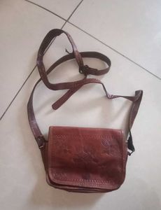Leather Sling Bag