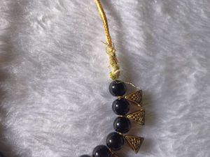 black pearl kundan necklace