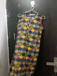 A Multicolour Festive Kurti