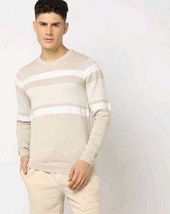 Striped Crew Neck Sweater