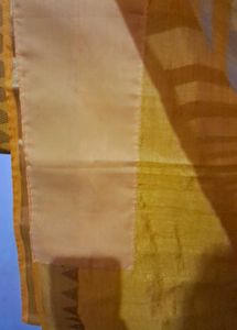 Yellow South Silk Saree