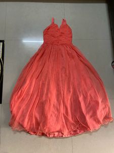 Coral Party Dress