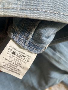 Rio Blue Washed colour Cotton blend Denim