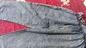 Vintage Acid Wash Denim Pants