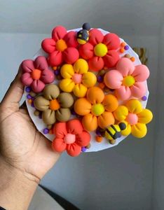 Floral Clay On Canvas 🌸