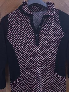 Patterned Tunic Top
