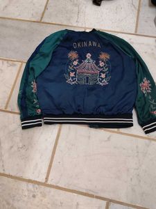 Embroidered Bomber Jacket