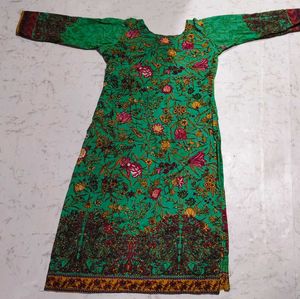 Pure Cotton Printed Kurta Plazo &amp; Dupatta Set