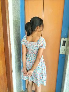 Urbanic Floral Cute Short Dress