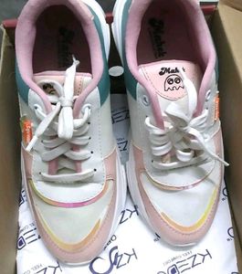 Colorblock Chunky Platform Sneakers!